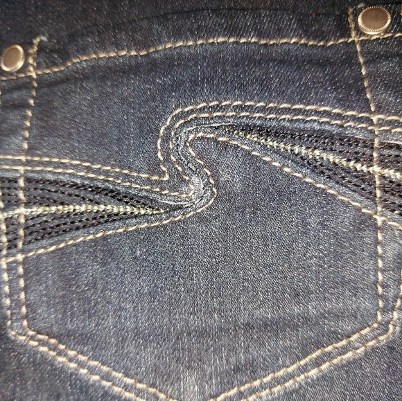 NWT Contrast Bootcut Jeans - Picture 6 of 7